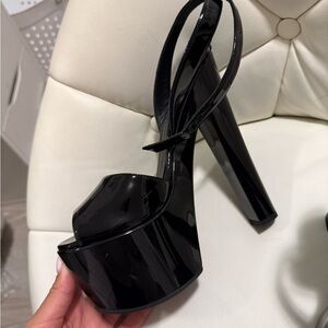 Giuseppe zanotti Black Platform Heels